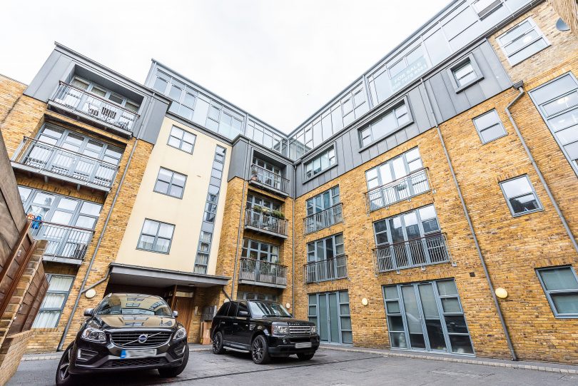 Corben Mews, Battersea, mixed-use mews development