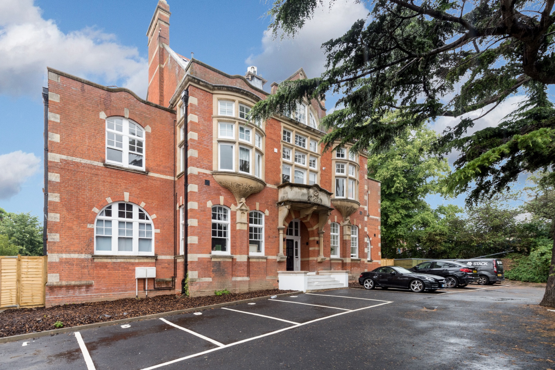 The Old Registry, Norbiton, restored red brick period building