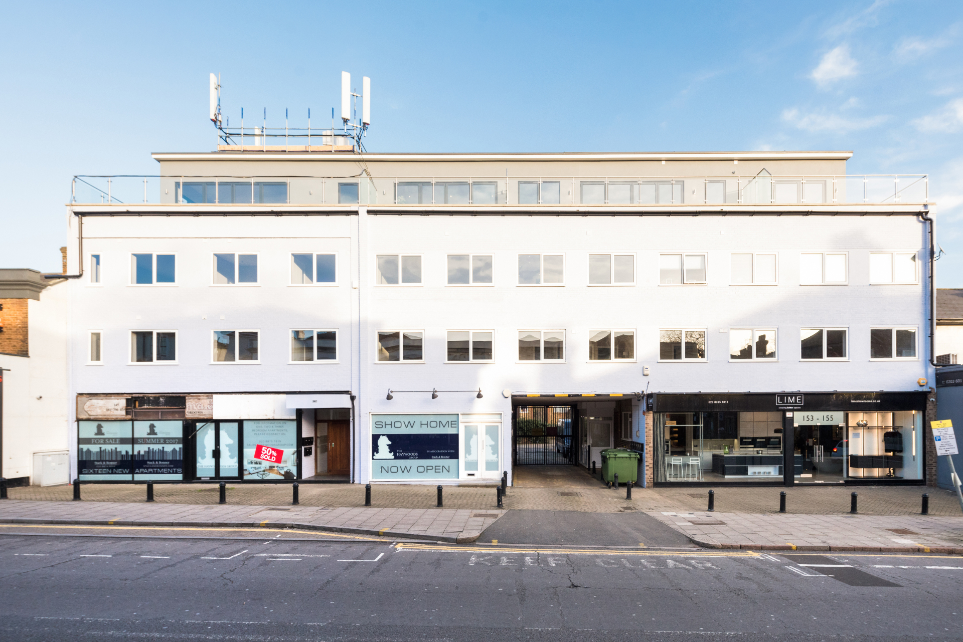 Scase House, Surbiton, residential conversion on Ewell Road